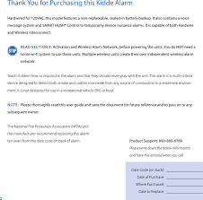 Smoke detectors have been around since the turn of the 20th century, but until the 1960s, they were too expensive for popular use. 25569999 Smoke Alarm With Voice Wireless User Manual Manual Walter Kidde Portable Equipment