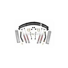 Traveling with your jeep is no fun unless you have the best lift kit for jeep wrangler tj.spacers, blocks along with suspension systems,lift kit by using spacers or blocks along with suspension systems, a lift kit can get your jeep wrangler tj to be higher, use bigger wheels, and eventually. Suspension Lift Kit 11 5cm 4 5 Rough Country Jeep Cherokee Xj 84 01 Escape4x4 Eu Offroad Equipment And Accessories