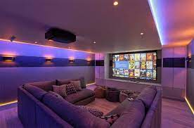 20 Well Designed Contemporary Home Cinema Ideas For The Basement Home Design Lover Home Cinema Room Small Home Theaters Living Room Theaters