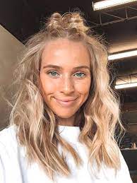 70 Super Easy Diy Hairstyle Ideas For Medium Hair Hair Styles Blonde Hair With Highlights Long Hair Styles