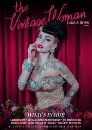 The Vintage Woman – Like A Boss | Issue 1 by The Vintage Woman Magazine -  Issuu