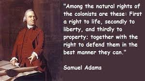 Liberty Is About A Right To Own Our Property And Defend It Not About Some Government Called A Democra Liberty Quotes Founding Fathers Quotes President Quotes