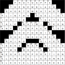 1225 21 Ny Times Crossword 25 Dec 21 Saturday Nyxcrossword Com