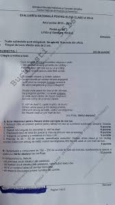 Subiecte Evaluare NaÈ›ionalÄƒ 2016 Proba La Limba RomanÄƒ Elevii Claselor A Viii A Au SusÈ›inut Prima Simulare Antena 1