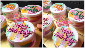 See what kek graphic design (kek_design) has discovered on pinterest, the world's biggest collection of ideas. Simple Korean Minimalist Cake Design Kek Bajet Version Youtube
