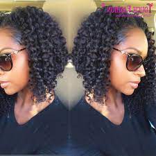 Curly Bob Hairstyles For Black Hair Bob Weave Short Bob Weave Short Bob Weave Hairstyle Bob Hairstyles African American Bobs Hairstyles Wavy Bob Hairstyles