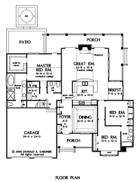 All dimensions in this floor plan are to the face of the different possibilities for arranging floor plans within the row house type are primarily determined by the circulation within the house. Front Entry Garage House Plans Craftsman Home Designs