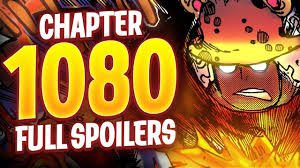 ANOTHER BIG HYPE CHAPTER?! | One Piece Chapter 1080 Full Spoilers - YouTube