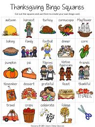 Free Thanksgiving Bingo Language Arts Lessons Thanksgiving Lessons Fun Classroom Activities
