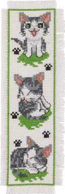 Check spelling or type a new query. Permin Kitty Cat Bookmark Cross Stitch Kit 056147 Cross Stitch Cross Stitch Bookmarks Cross Stitch Art
