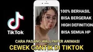 Mentahan pertama buat quotes nya mentahan quotes. Cara Pasang Wallpaper Animasi Tiktok Cewek Cantik Wallpaper Viral Di Tiktok Wallpaper Cewe Cantik Tutorial 2021 Idnpos Com
