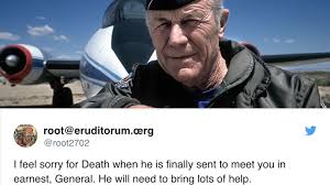 Air force brigadier general who was the first human to break the sound barrier. Chuck Yeager Turns 95 Today Here Re The Crazy Messages He Got On Twitter World War Wings