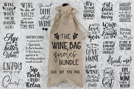 Download Wine Bag Quotes Bundle Wine Bag Svg Wine Svg Designs Wine 377894 Cut Files Design Bundles