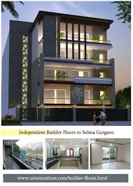 Independent Builder Floors In Gurgaon In 2020 Architecture Building Design Modern Floor Plans Luxury House Plans