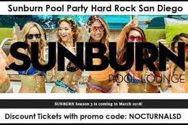 Check spelling or type a new query. Sunburn Pool Hard Rock Saturdays Discount Promo Code 14 Jul
