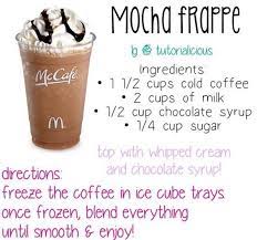 Below, you will find the ingredients for this delicious frappe and the instructions on how to make it! Frappe Starbucks Drinks Recipes Frappe Recipe Frappuccino Recipe