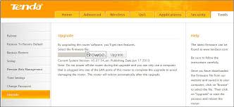 How To Update Firmware File For Tenda N150 Router Device