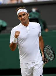 He uses wilson pro overgrip. Roger Federer Cruises Past Dusan Lajovic And Into Third Round Roger Federer Sport Outfit Men Tennis Fashion