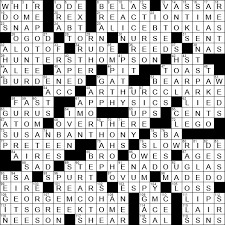 This is what good crossword makers do. 1006 19 Ny Times Crossword 6 Oct 19 Sunday Nyxcrossword Com