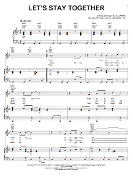 Al Green Lets Stay Together Sheet Music Notes Chords Download Printable Clarinet Solo Sku 169978