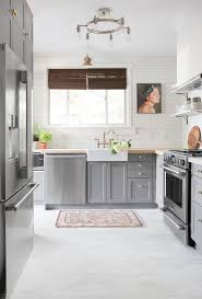 Key features of a high contrast white kitchen. Kitchen Floor Tiles Ideas Pictures Kitchen Sohor
