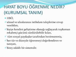 Öğrenmenin okulla sınırlı kalmayacağına vurgu yapan son dönemlerin popüler kavramlarından. Ppt Hayat Boyu Ogrenmenin Gelistirilmesi Teknik Destek Projesi Powerpoint Presentation Id 4376100