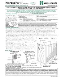 Hardi Plank Siding Installation Instructions Manualzz Com