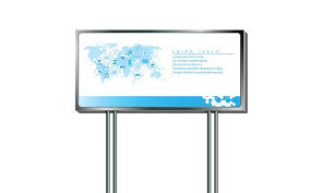 Simple, personalized mockups with our customizable templates. Vector Sign Billboard Design Template For Advertising Marketing Clipart Image