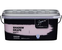 Darüber hinaus jedem raum im dürftig ist eine bestimmte farbe in bezug aufwärts ihre persönlichkeit darüber hinaus ihre nutzung des raums. Wandfarbe Signeo Shadow Grape 2 5 L Bei Hornbach Kaufen