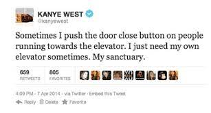 Kanye West S 22 Wildest Weirdest And Most Controversial Tweets Ever Title Magazine Kanye Tweets Funny Kanye Kanye West Quotes