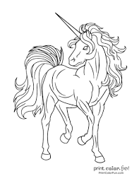 Four color process printing uses the subtractive primary ink colors of cyan, magenta, and ye. Top 100 Magical Unicorn Coloring Pages The Ultimate Free Printable Collection Print Color Fun
