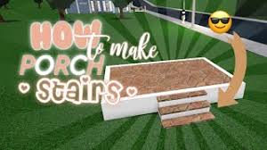 I showed you how to make a porch and will be adding captions soon but i need to have time to do it. How To Build Small Steps In Bloxburg Herunterladen