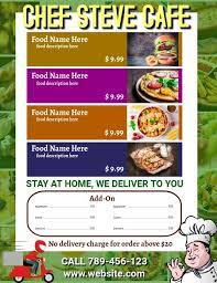 Food Delivery Template Price List Template Price List Template Design List Template