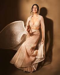 Nimrat Kaur puts a busty display in this skimpy blouse with matching long  skirt - see pics. - SpideyPosts