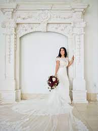 Bianca Jared Real Wedding Weddings In Houston Edgy Wedding Dress Wedding Dresses Bohemian Wedding Dresses