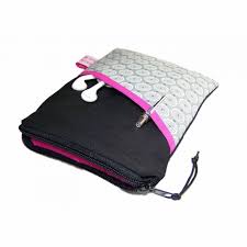 Ereader Ebook Reader Tablet Tasche Kringel Grau Schwarz Pink Personalisierbar Massanfertigung Bis Max 10 9 Zoll Z B Fur Tolino Tablet Tasche Tablet Taschen