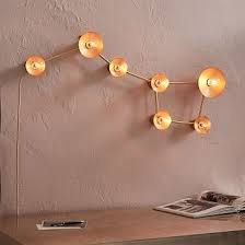 Rosie Li Constellation Sconce 7 Light Westelm Above The Tv Purchased 5 29 West Elm Lighting Pottery Barn Decor Traditional Wall Sconces