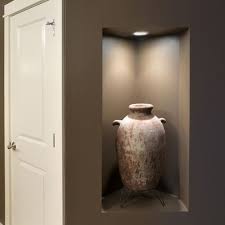 Pin By Jamie Riding On Wall Nooks And Recessed Walls Wall Niche Niche Decor Corner Niche Decor