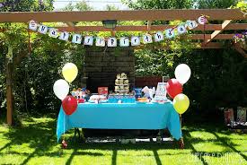 Dr Seuss 1st Birthday Party Backyard Birthday Parties Backyard Birthday 1st Birthday Parties