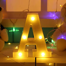 A new era of lighting design. 3d 26 Letter Alphabet Led Marquee Sign Light Indoor Wall Hanging Night Lamp Shopee Singapore