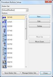 Create Procedure Button Sets In The Chart Dentrix