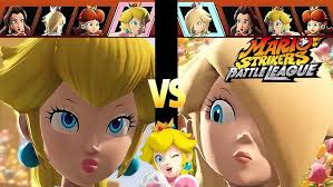 Mario Strikers Battle League Daisy Peach Pauline and Rosalina at Desert  Ruin CPU Hard