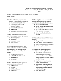 10 soal report text dan jawabannya. Latihan Soal Report Text Smp Kelas 9 Doc Jawabanku Id