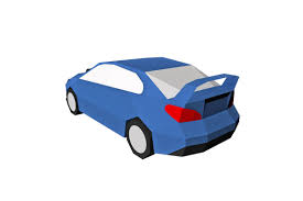 Download Diy Sedan Car 3d Papercraft By Paper Amaze Thehungryjpeg Com