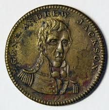 Andrew Jackson Medal 1828 Presidential History Andrew Jackson American History