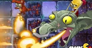 Plants Vs Zombies 2 Zomboss Battle In Dark Ages And Neon Mixtape Tour Dark Ages Zombie Zombie 2