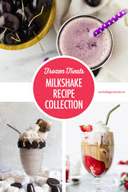 Scrape any ice cream from the sides of the blender with a rubber spatula. Frozen Treats Our Favourite Milkshake Recipes Food Bloggers Of Canada