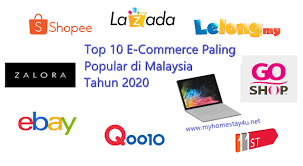 Yuk simak ide jualan online yang sedang banyak dicari berikut ini! Top 10 E Commerce Paling Popular Di Malaysia Pada Tahun 2020 Carian Homestay Malaysia
