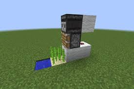 Minecraft Compact Auto Sugarcane Farm Minecraft Farm Minecraft Survival Minecraft