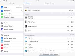 How To Upgrade Or Downgrade The Icloud Storage On Your Ipad Icloud Ipad Storage